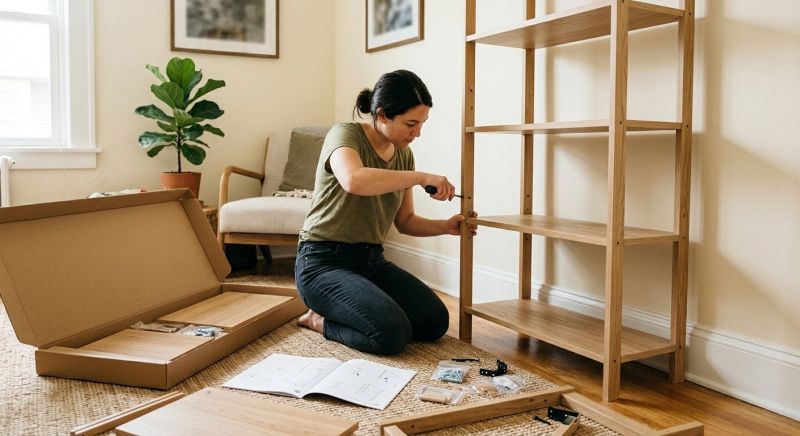 Bookshelf Assembly in Overland Park, KS