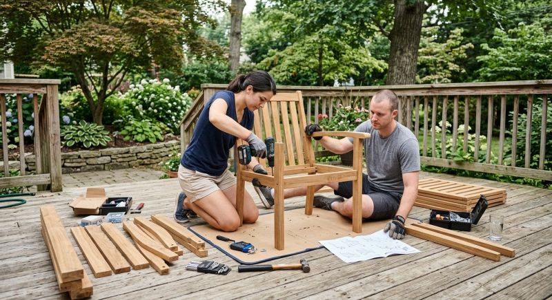 Deck Furniture Assembly in Overland Park, KS