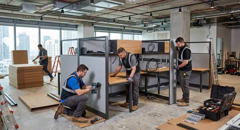 Office Desk Assembly in Littleton, CO