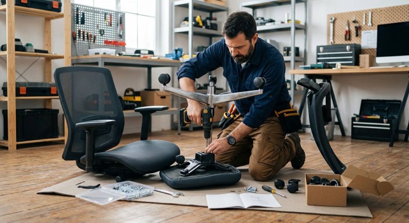 Standing Desk Assembly in Littleton, CO
