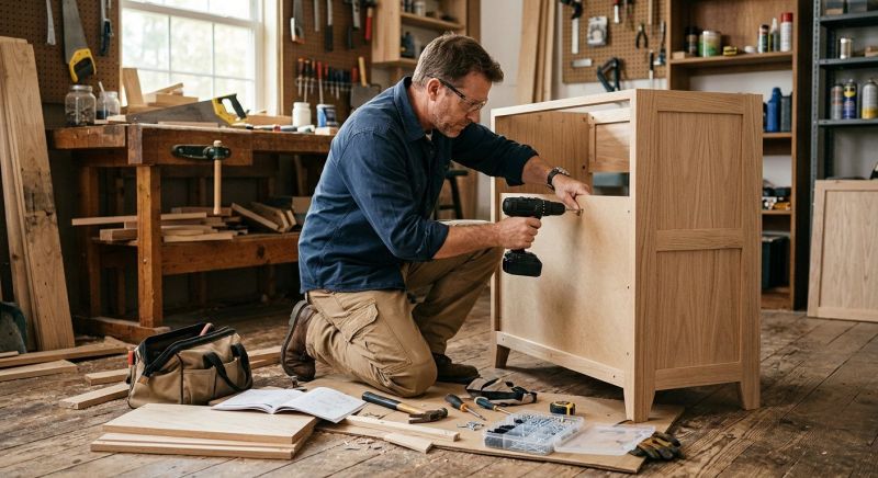 Tv Cabinet Assembly in Littleton, CO