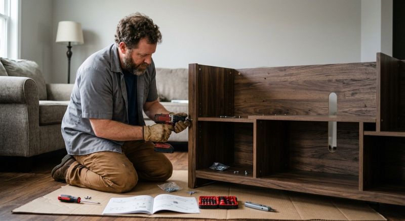 Tv Stand Assembly in Overland Park, KS