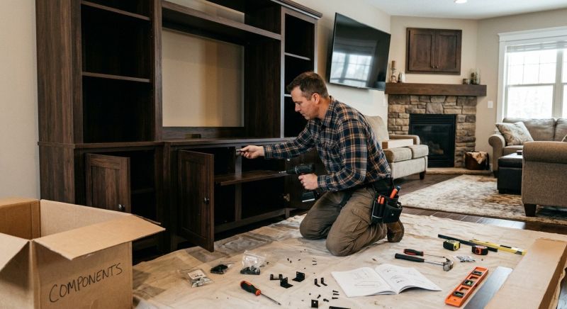 Tv Stand Assembly in Littleton, CO