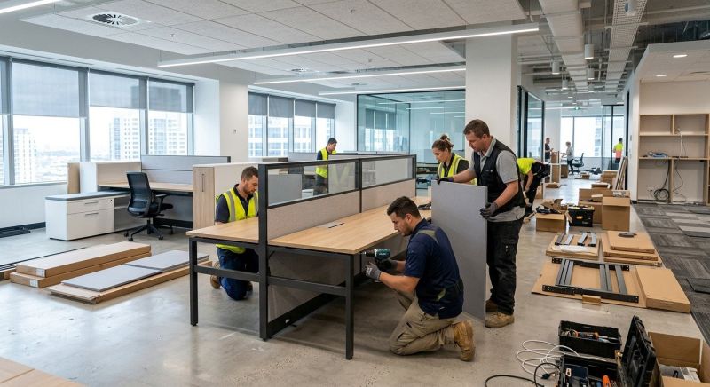 Office Furniture Installation in Denver County, CO