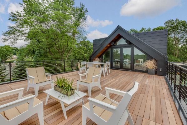 Deck Furniture Setup